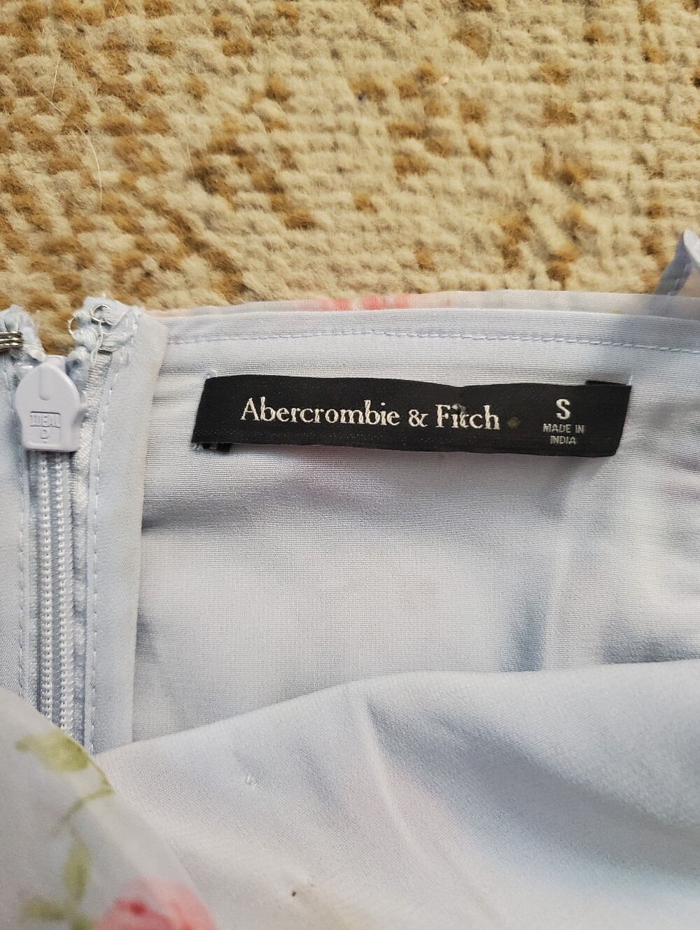 ABERCROMBIE & FITCH Hi Low Matinee Chiffon Layered Ruffled Romantic S - Picture 4 of 9